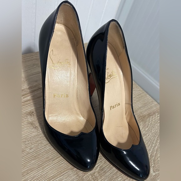 Vintage Silver heel Louboutin - Picture 4 of 13